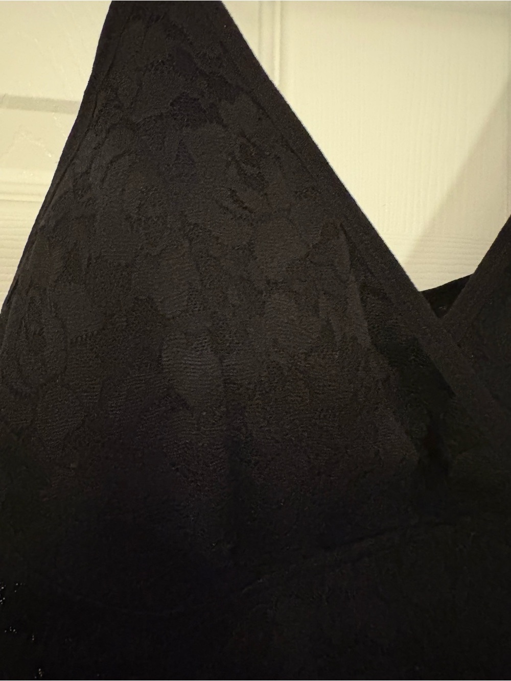 Black Lace One-Piece Bodysuit - Picture 10 of 13